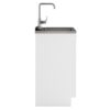 Murphy - Laundry Multifunctional Cabinet With Faucet And Stainless Steel Sink - White - Image 3