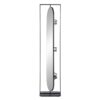 Full Length Standing Mirror, 360° Swivel Floor Mirror For Bedroom - Black - Image 3