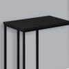 Accent Table, C - Shaped, Durable Construction - Black - Image 3
