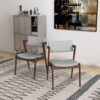 Edwin - Dining Chair (Set of 2) - Light Gray - Image 3