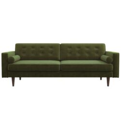 Casey - Mid Century Modern Sofa - Olive Green