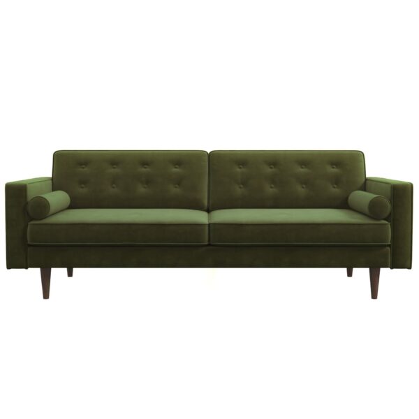 Casey - Mid Century Modern Sofa - Olive Green