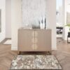 Sphinx - Indoor & Outdoor Washable Non - Slip Accent Rug, Elegant Design - Cream / Brown - Image 5