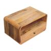 Avora - Wooden Wall Mounted Nightstand - Brown - Image 9