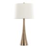 Diana - Contemporary Table Lamp (Set of 2) - Matte Golden Bronze / White - Image 2