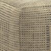 Delilah - Square Woven Pouf - Natural - Image 4