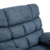 Contemporary Massage Recliner With Pillow Tufted Design - Charcoal - Image 15