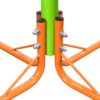 Xss004 Outdoor Playground Four Seats Seesaw For Kids 360 Degree Rotating Sturdy Plastic Seat Seesaw For Kids Seesaw For Kids Age 3+ - Green / Blue - Image 5