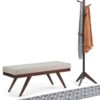 Chanelle - Mid Century Ottoman Bench - Platinum - Image 9