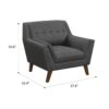 Browning - Accent Chair - Gray - Image 5