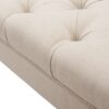 Alma - Tufted Flared Arm Entryway Bench - Sky Neutral Beige - Image 7