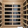 1 Person Far Infrared Standard Indoor Sauna Room - Red Cedar - Image 6