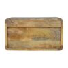 Floating Curve Open Slot Nightstand - Oak - Image 6