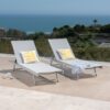 Salton - Chaise Lounge Sunbathing Recliner - Natural - Image 8