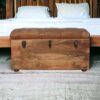 Buffalo - Hide Storage Trunk - Oak - Image 11