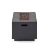 Contemporary Outdoor 40, 000 Btu Propane Fire Pit - Dark Gray - Image 11