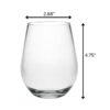 Halo - Oval Hi Ball Tritan Plastic Drinking Glasses, Bpa Free, 20Oz (Set of 4) - Clear - Image 4