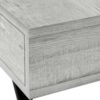 Accent Console Table For Entryway, Storage Drawer, Contemporary & Modern - Gray - Image 6