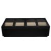 Storage Cabinet With Door For Living Room, Dining Room - Black - Image 10
