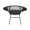 Cordella - Outdoor Woven Wicker Chairs With Cushions, (Set of 2) - Gray - Image 11
