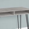 Computer Desk, Home Office, Laptop, Left, Right Set-Up, Storage Drawers, Work, Contemporary & Modern - Gray - Image 2