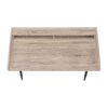 Computer Desk For Home Office, Laptop, Storage Shelves, Contemporary Versatile Placement - Taupe - Image 3