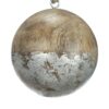 Christmas Ball Ornaments, Wood Decorative Hanging Ball Christmas Tree Ornaments For Holiday Party Decorations (Set of 4) - Brown - Image 20
