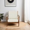 Connor - Lounge Chair - Cream - Image 3