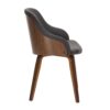 Bacci - Mid-Century Modern Dining / Chair - Walnut / Brown - Image 2