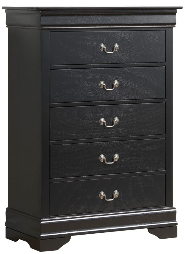 Charming Traditional Storage Chest - Black