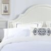 Catherine - Upholstered King Headboard - Antique White - Image 7