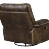 Hooper - Swivel Gliding Recliner - Brown - Image 3