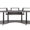 Eleazar - Music Recording Studio Desk - Black Oak - Image 4