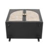 2 Door Cabinet, Suitable For Bedroom - Black - Image 18