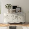 Florence - Hand Painted Lacquered Credenza - Taupe Gray - Image 7