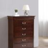 Traditional Style Storage Chest - Cappuccino - Image 7