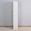 Wooden Bathroom Floor Storage Cabinet With 2 Doors And 6 Shelves - White - Image 20