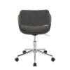 Margarite - Contemporary Task Chair - Chrome / Gray - Image 4
