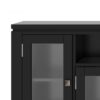 Cosmopolitan - Wide TV Media Stand - Black - Image 6
