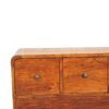 3 Over 2 Curved Chest - Brown - Image 9