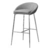 Bar Stool, Bar Height, Contemporary & Modern (Set of 2) - Gray - Image 3