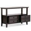 Amherst - Console Sofa Table - Hickory Brown - Image 3