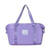 5 Piece Set (20"24"28 +A Travel Bag And A Toiletry Bag), Pp Hardshell Carry On Luggage Set With Tsa Lock Carry On Suitcase Luggage Durable Suitcase - Purple - Image 15