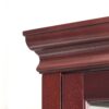Curio Cabinet Lighted Curio Diapaly Cabinet With Adjustable Shelves And Mirrored Back Panel, Tempered Glass Doors 6 Tier, (E26 Light Bulb Not Included) - Cherry - Image 16