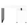 Computer Desk For Home Office, Laptop, Left Right Set - Up, Storage Drawers - White - Image 4