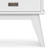 Draper - Mid Century Bookcase And Storage Unit - White - Image 7