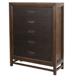 Branson - 5 Drawer Chest, Two Tone - Brown