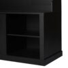 Hall Tree With 6 Hooks, Coat Hanger, Entryway Bench, 3 In 1 Design, A Spacious Drawer For Entrance, Living Room - Black - Image 17