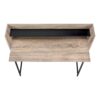 Computer Desk For Home Office, Laptop, Storage Shelves, Contemporary & Modern - Taupe - Image 4