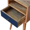 Mini Hand Painted Nightstand - Navy - Image 5
